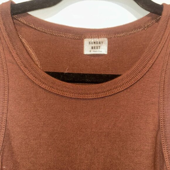 Sunday Best Ribbed Tank Top - Picture 2 of 3